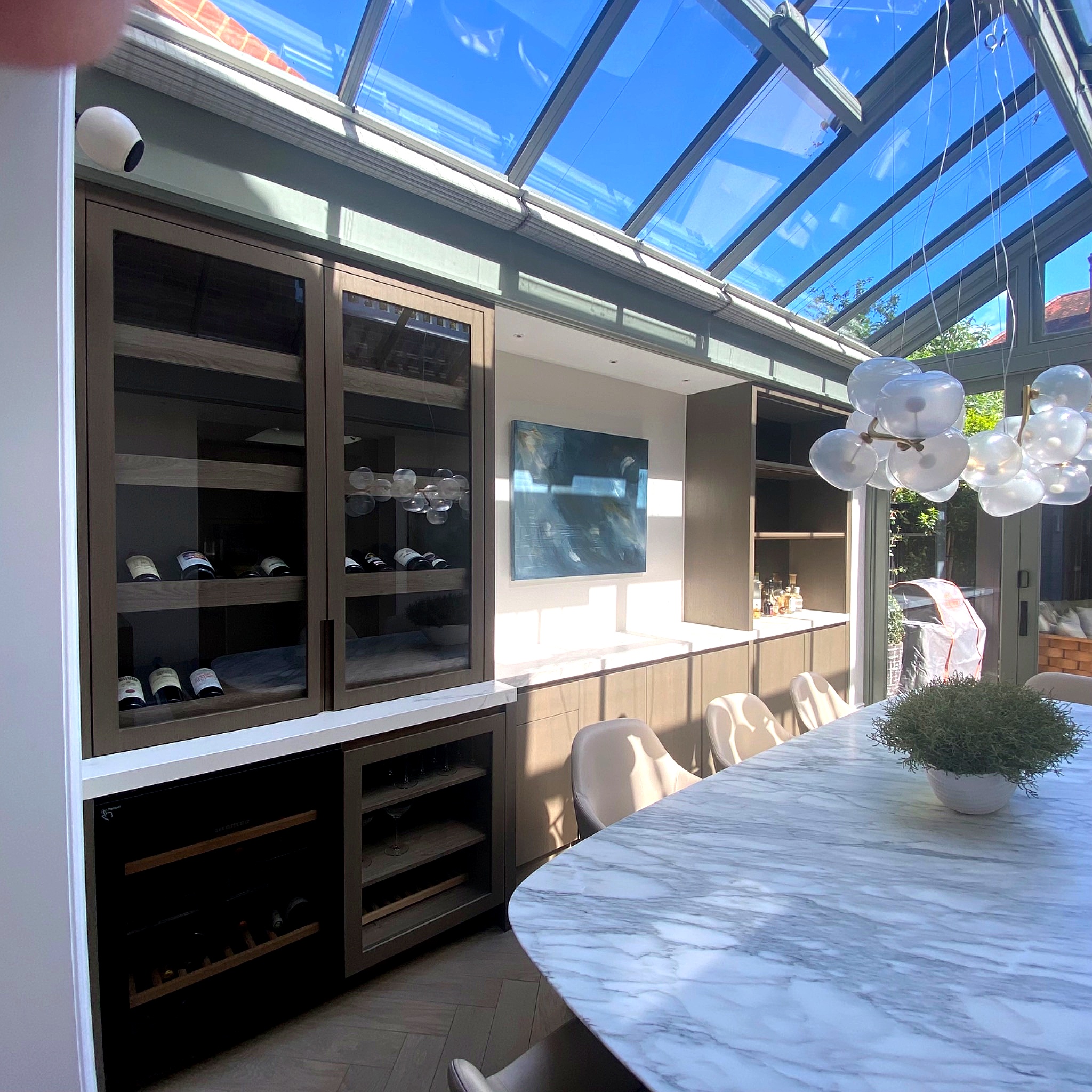 Wine room angle one