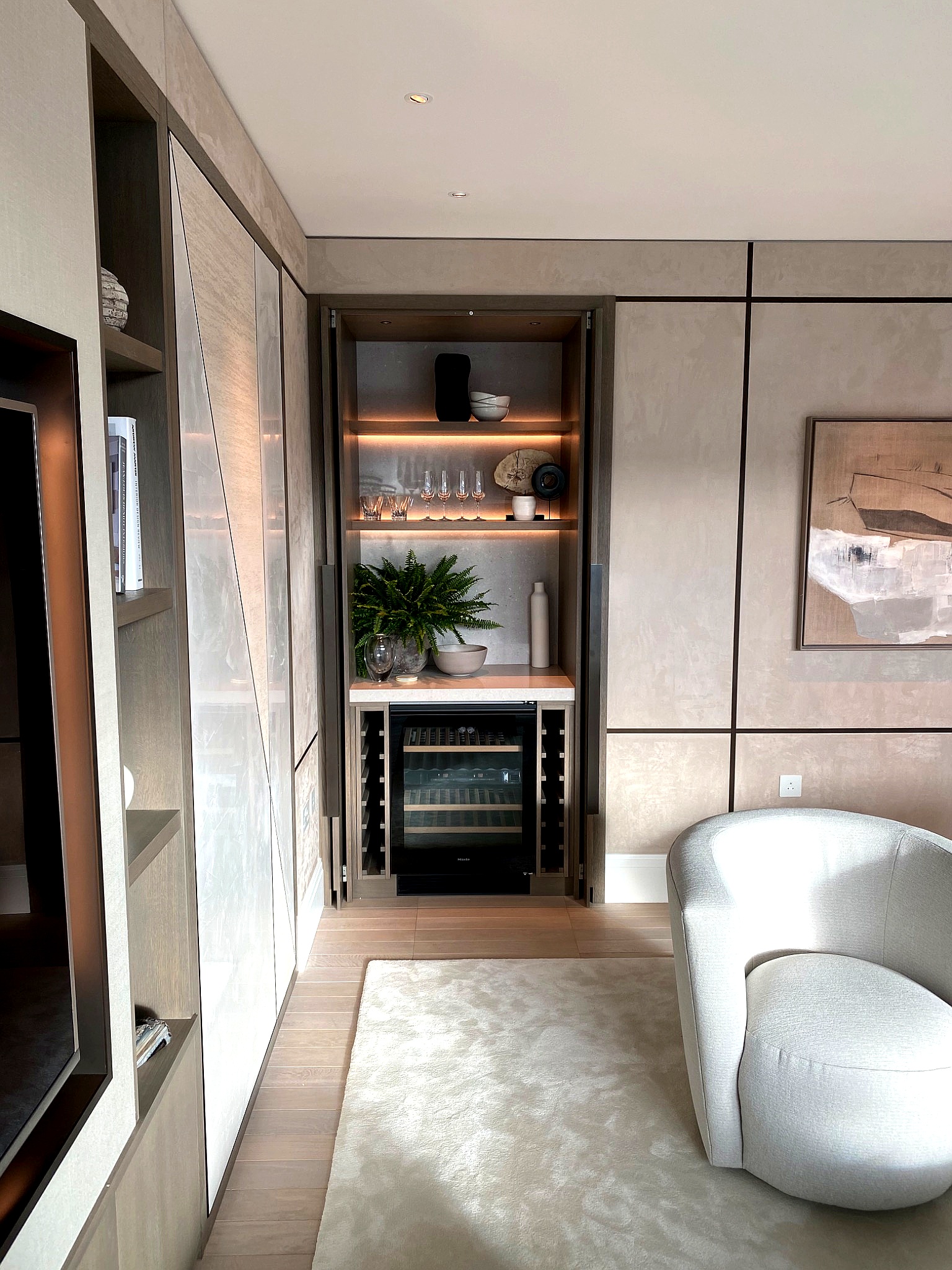 Wine room angle three